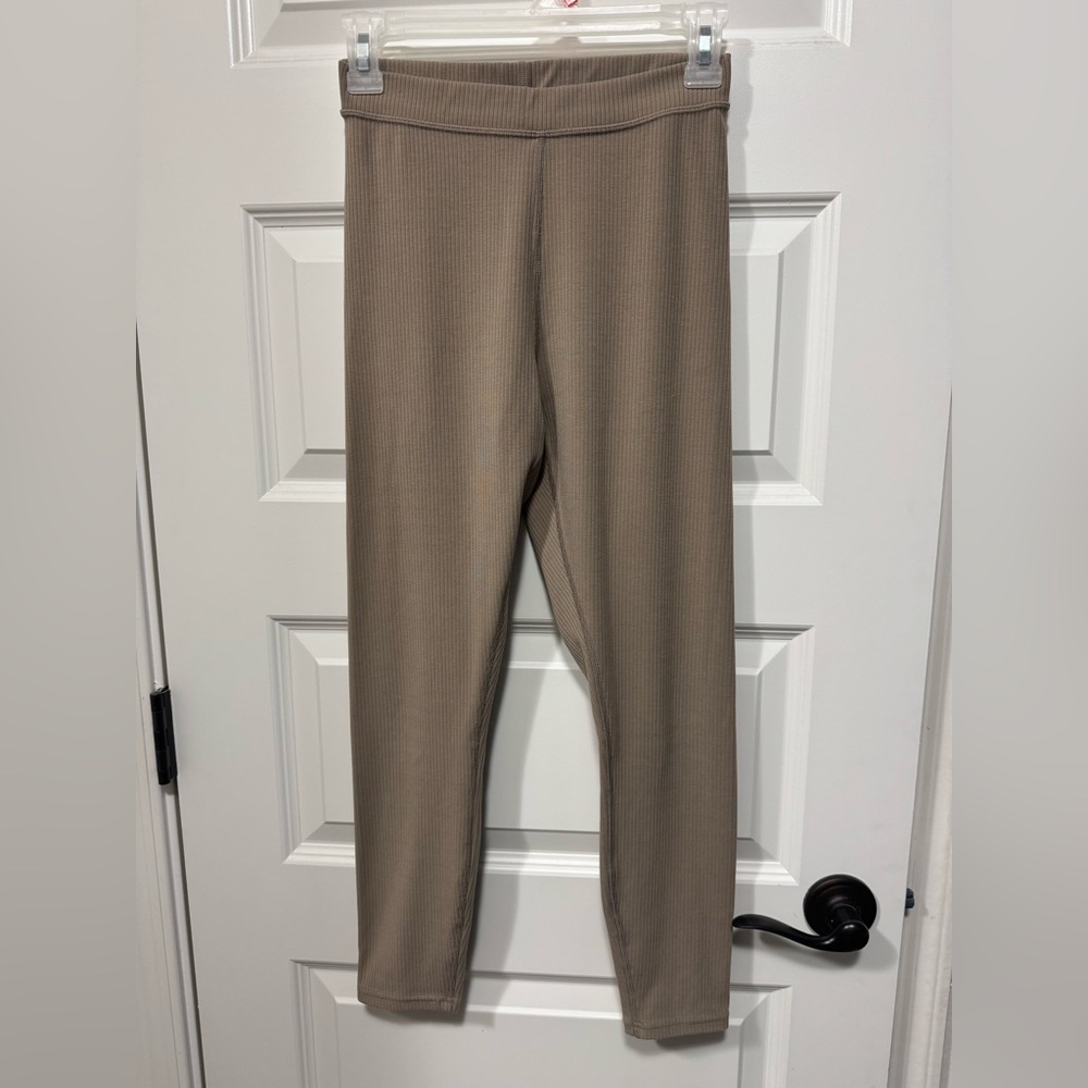Alo Yoga Ribbed High-Waist 7/8 Blissful Legging Women’s Size S (no tag)